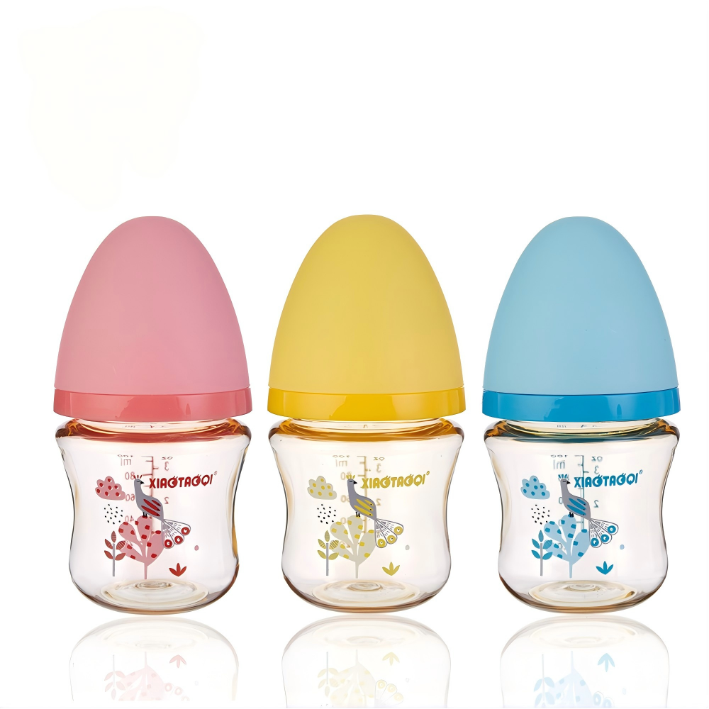 100ml PPSU wide neck baby feeding bottle