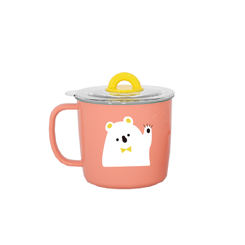 250ml Stainless Steel Baby Milk Cup with Lid