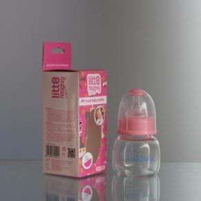 60ML standard neck glass baby feeding bottle