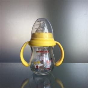 150ml baby glass baby feeding bottle