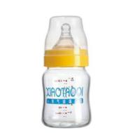 130ml wide neck glass feeding bottle