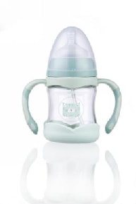 150ml Wide Neck Glass baby feeding bottle 2