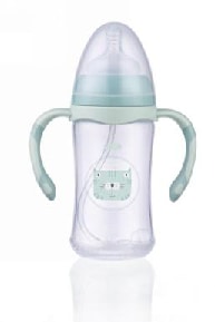 260ml Wide Neck PP Baby Feeding bottle 3