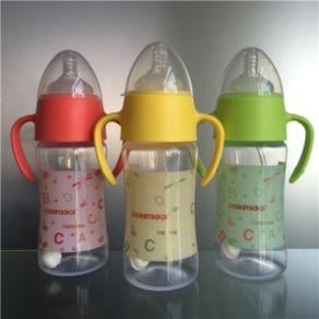280ml wide neck PP baby feeding bottle