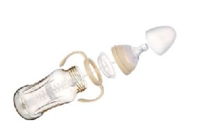 220ml 300ml  PPSU wide neck baby feeding bottle with handles 3