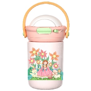 350ml 304 stainless steel sippy cup