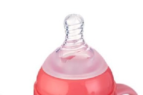180ml 240ml Tritan wide neck Baby Feeding bottle with two color handles 4