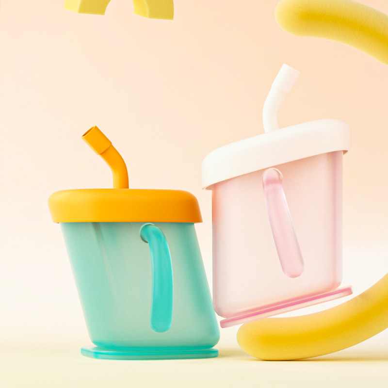 200ml PP Reclining Mug