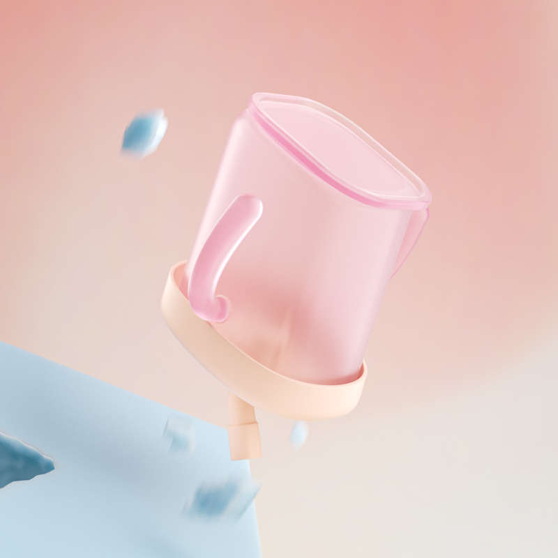 200ml PP Reclining Mug 3