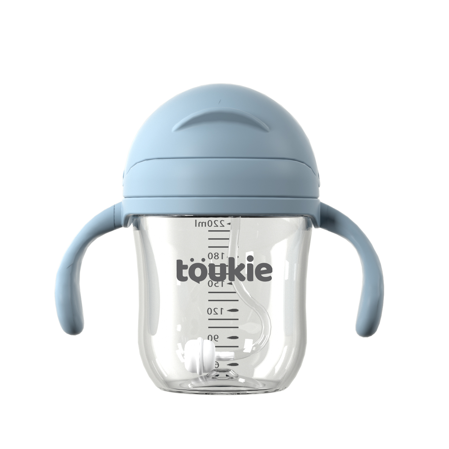 220ml 300ml Extra wide neck penguine shape Tritan baby sippy cup