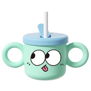 baby  milk cup 240ml 2