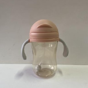 300ml Extra wide neck penguine shape PPSU baby sippy cup