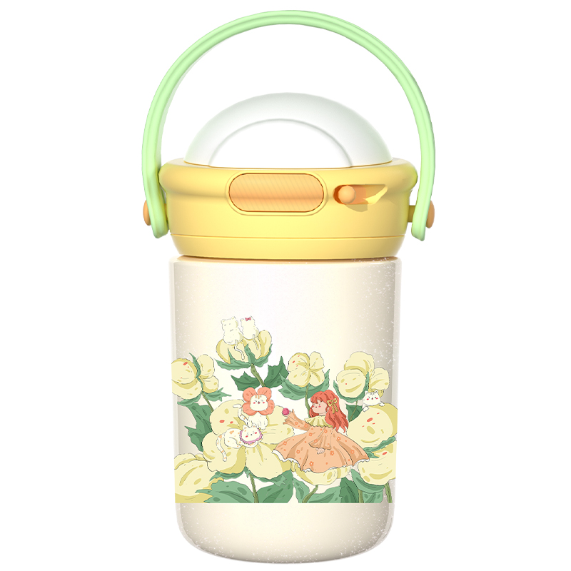 350ml 304 stainless steel sippy cup 2