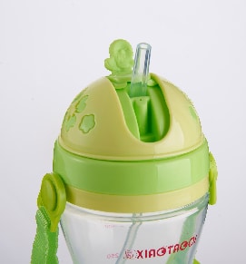 320ml baby sippy cup with straps 2