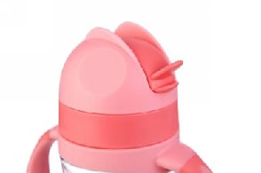 220ml 300ml chicken shape PP baby sippy cup 3