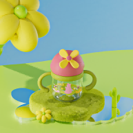 300ml windmill Tritan Baby Sippy Cup 3