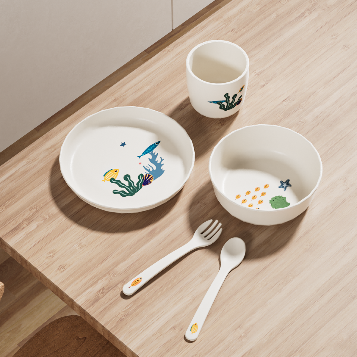 baby tableware set 6 in 1 2