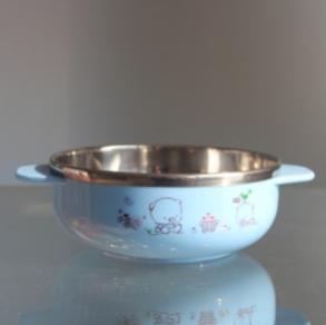304 stainless steel baby feeding bowl 2