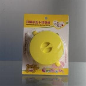 304 stainless steel baby feeding bowl with lid 3
