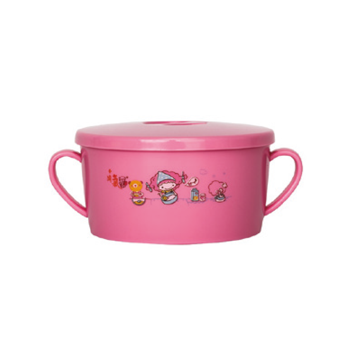 304 stainless steel baby feeding bowl with lid