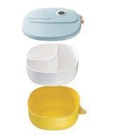 Dinosour Shape Feeding Bowl with inner layer 3