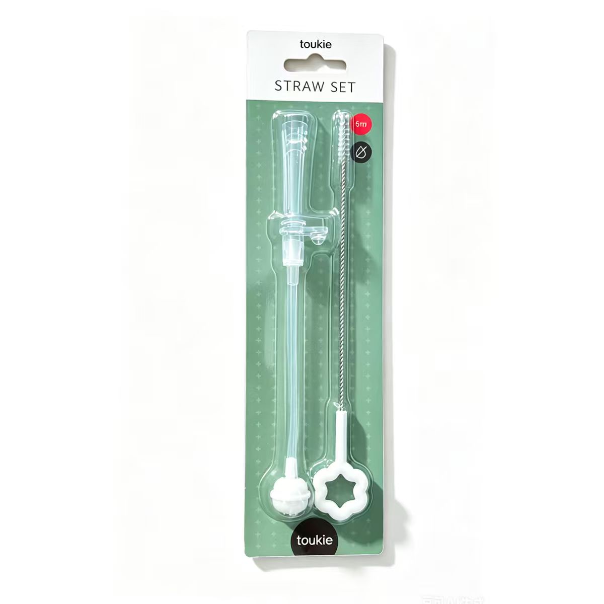 Sippy Cup straw with tub brush set