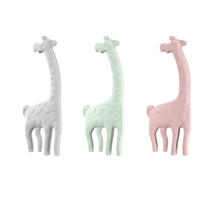 Baby Silicone Teether giraffe shape