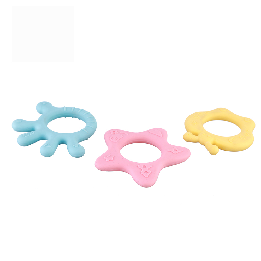 baby silicone teether 3