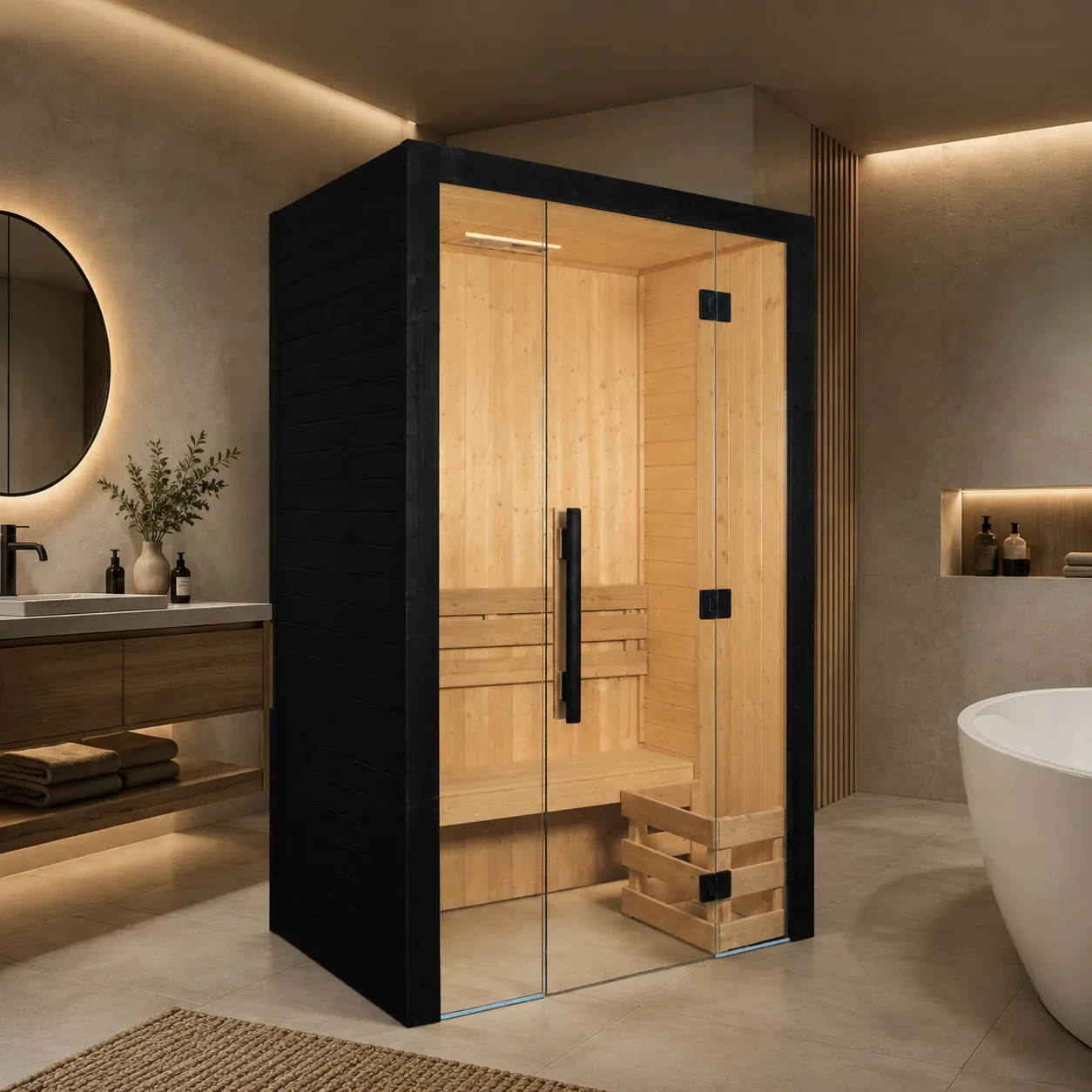 Far-Infrared Sauna Room