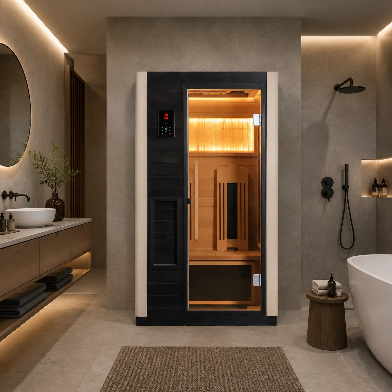 Far-Infrared Sauna Room