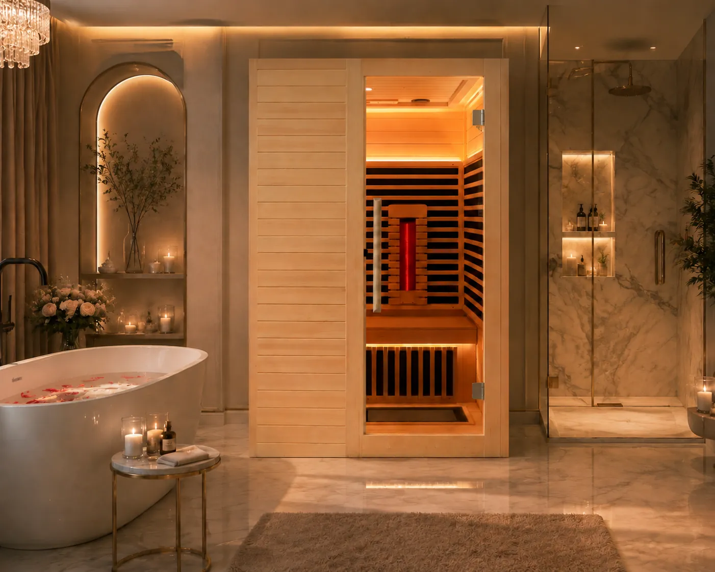 Far-Infrared Sauna Room