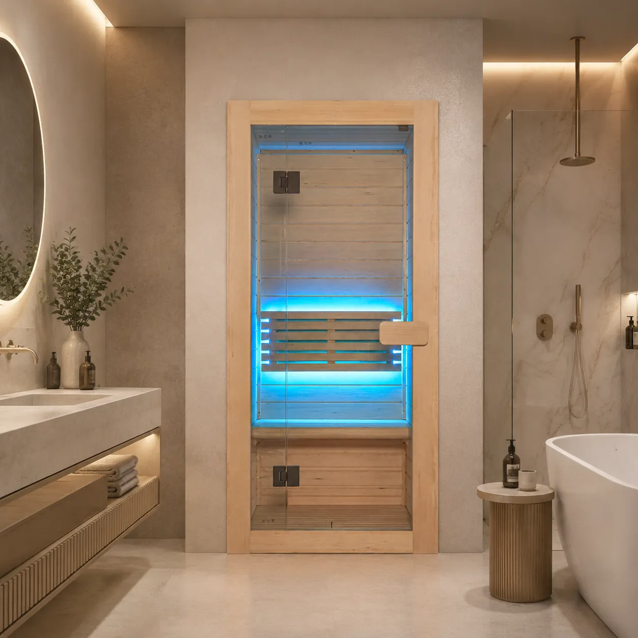 Outdoor Sauna Room - New Design